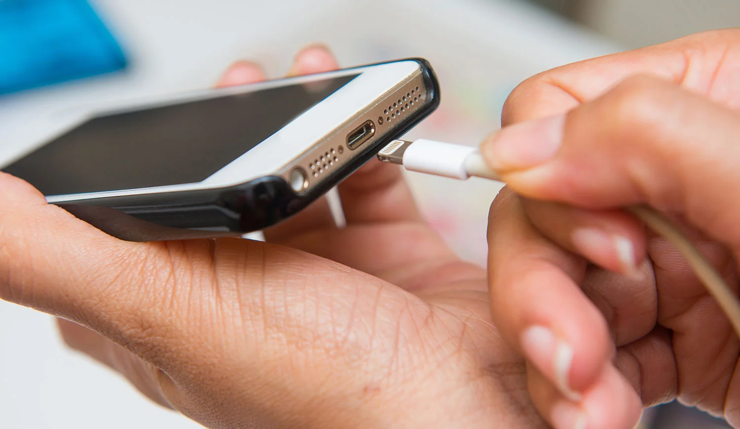 Telefoon 's nachts opladen